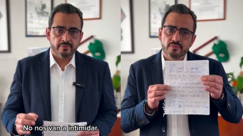 “La delincuencia no manda aquí”: Alcalde de San Bernardo reveló haber recibido amenazas de muerte en contra de él y su familia