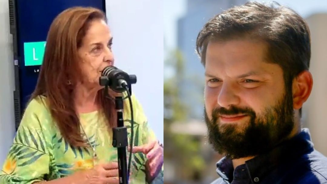 Ángeles Lasso y Gabriel Boric