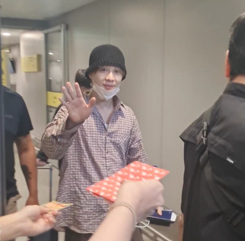 Taemin, ídolo K-Pop arribó a Chile este fin de semana.