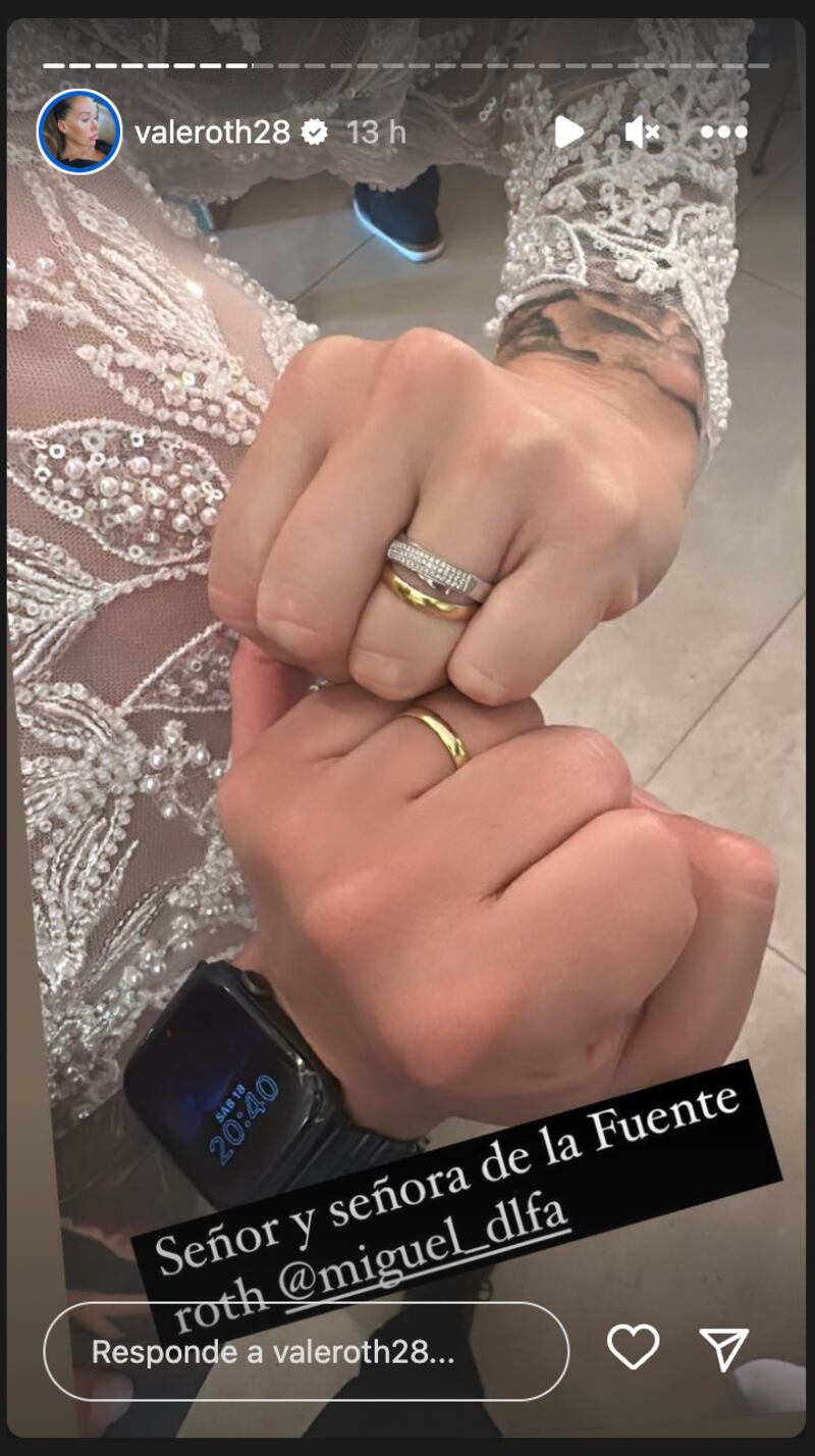 Historias de Vale Roth | Fuente: Instagram