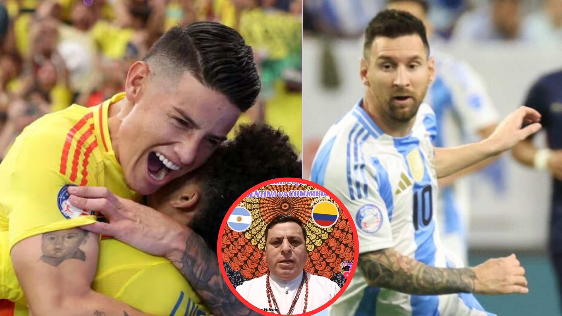 Vidente predicción Colombia vs Argentina