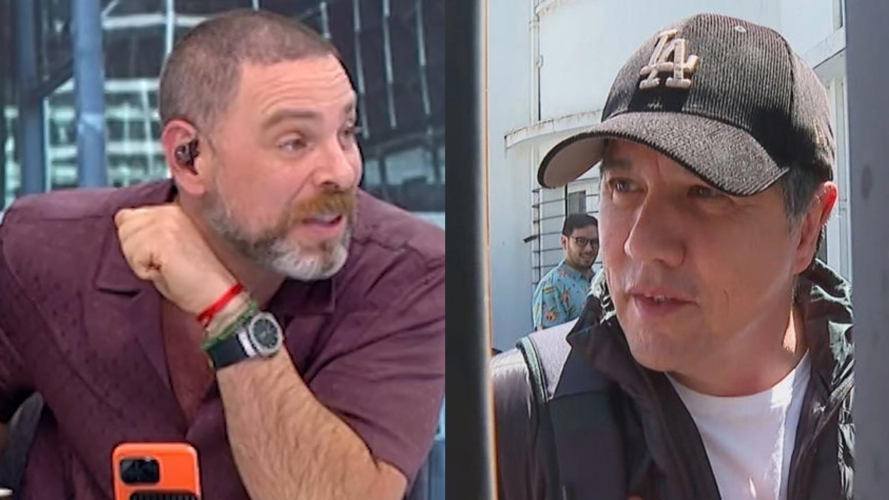 José Antonio Neme y Manuel Monsalve