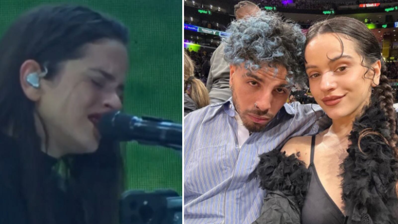 Rosalía y Rauw Alejandro