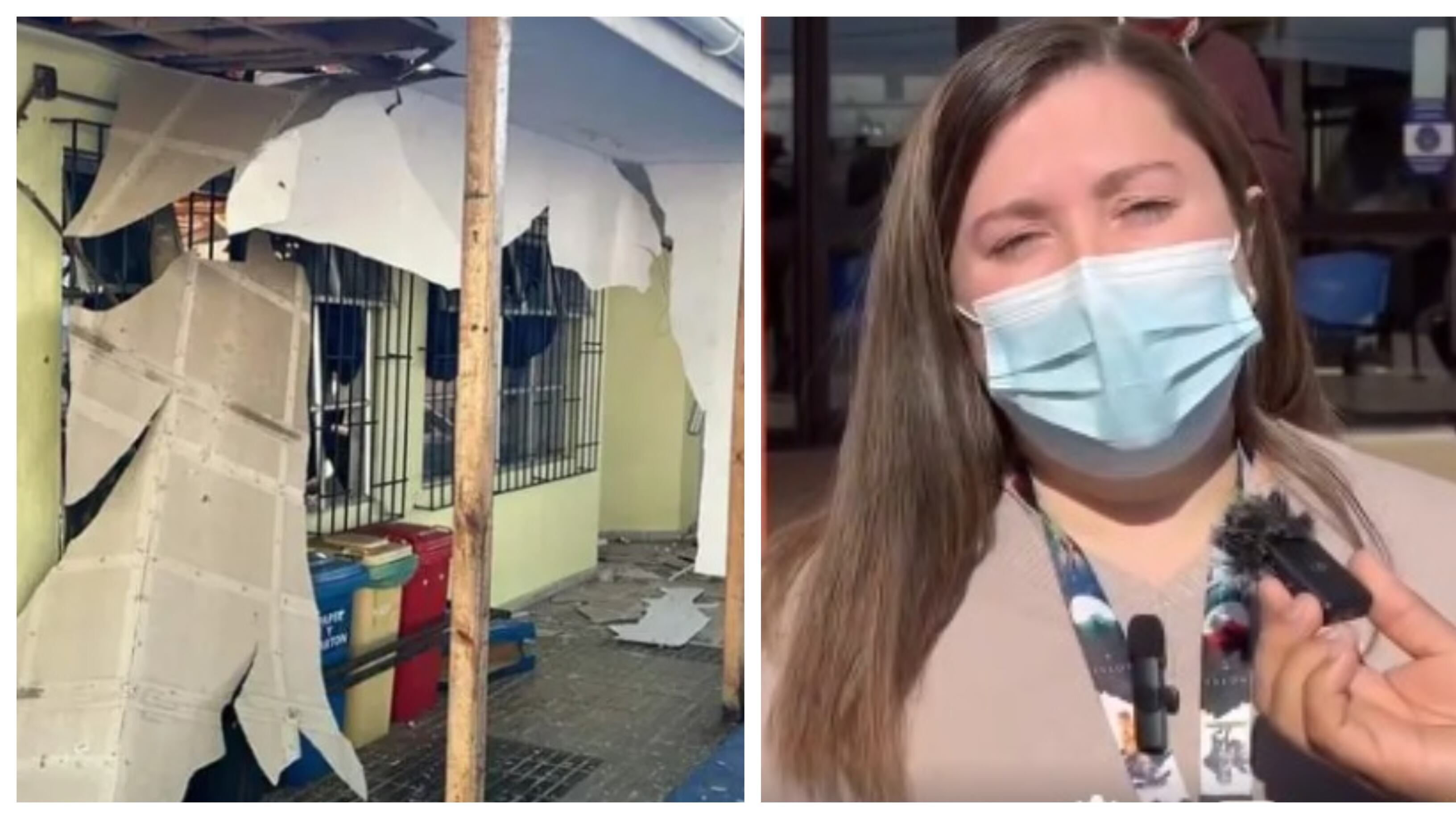 La profesora resultó con cerca del 50% de su cuerpo quemado luego de la explosión, y otros 18 estudiantes con lesiones de menor gravedad.