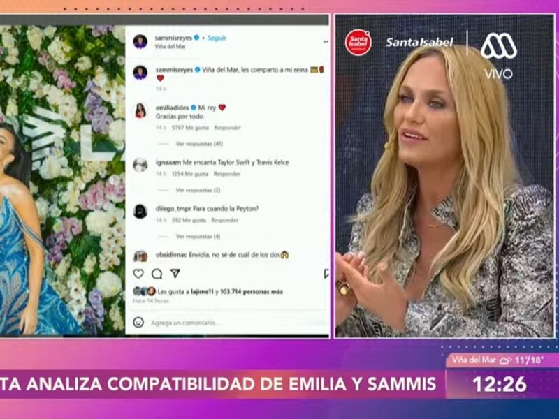 “Es un trabajo espiritual que él tiene que hacer”: Kenita Larraín advierte a Sammis Reyes por su relación sentimental con Emilia Dides
