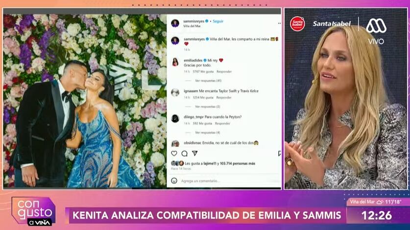 La numeróloga alertó al deportista por celos en su relación con Dides.