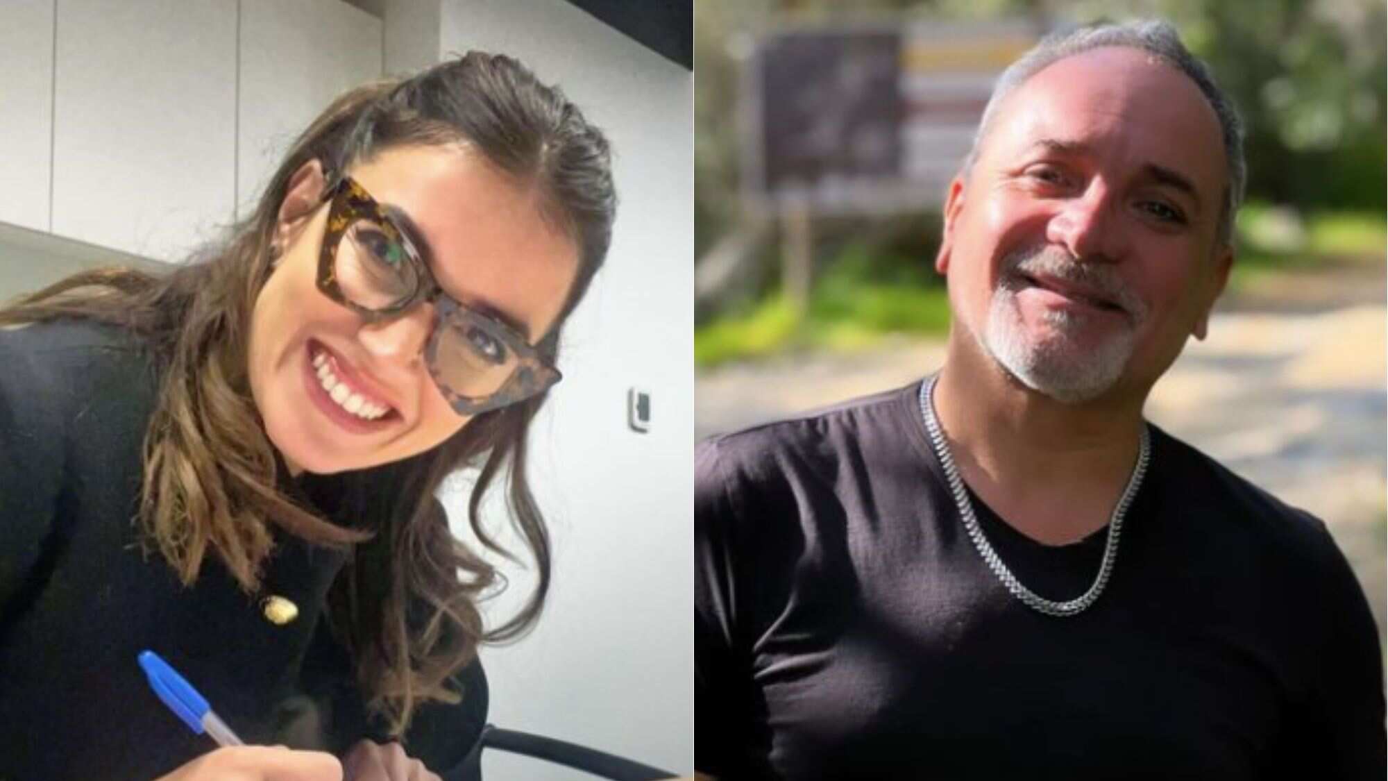 Yamila Reyna y Luis Jara