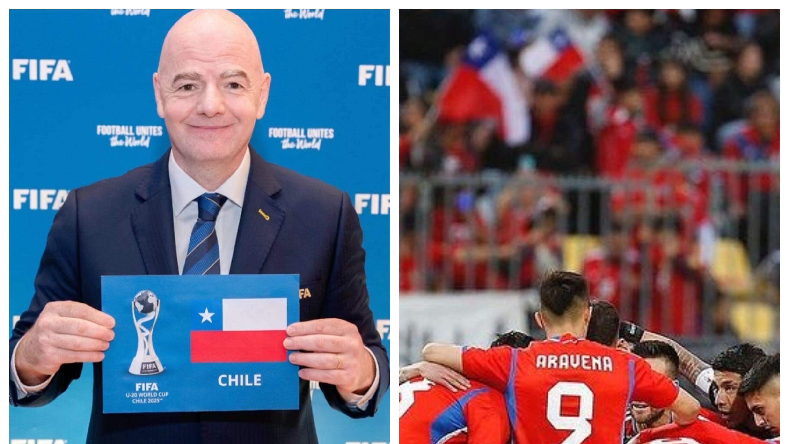 Este lunes se dieron a conocer los nombres de las posibles sedes que presentará la ANFP para disputar en el país el Mundial Sub 20 de 2025.