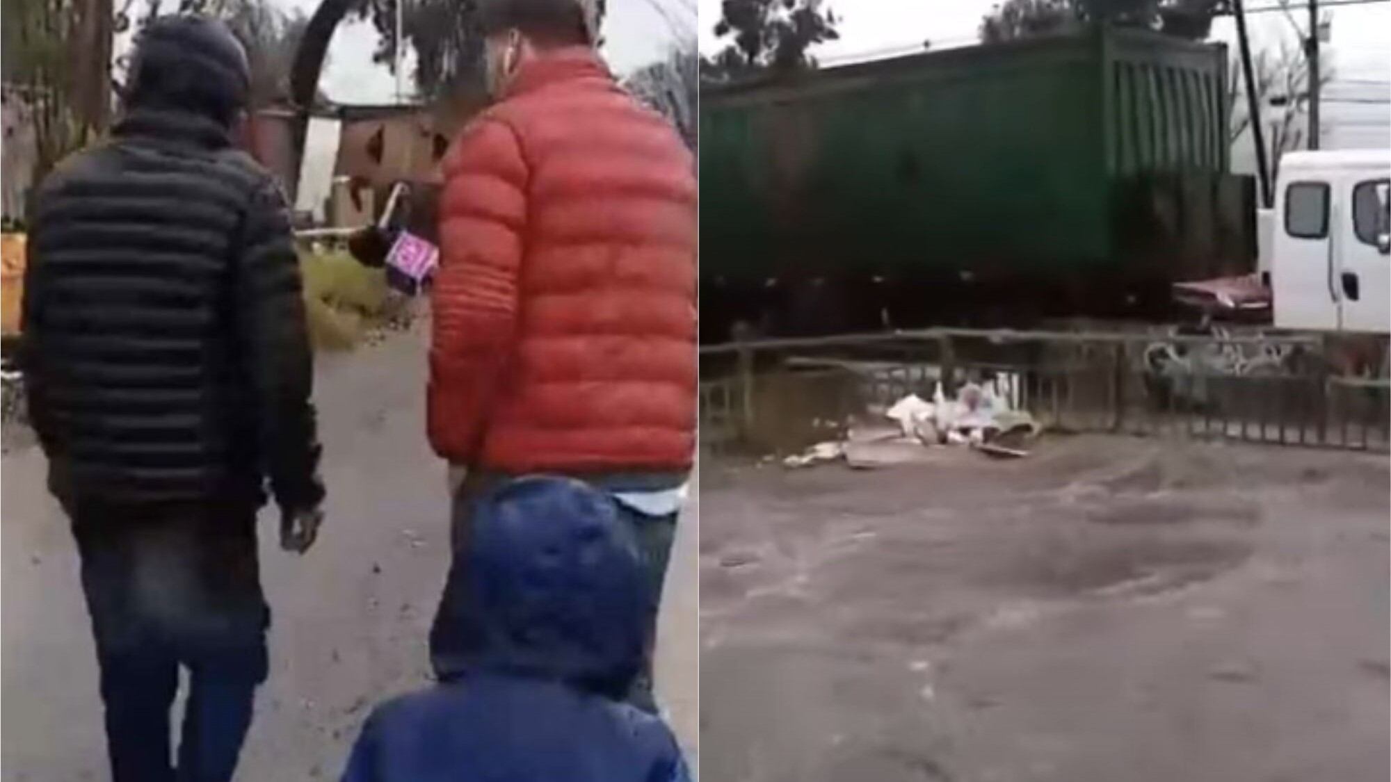 Canal Santa Marta en la comuna de Maipú | Captura