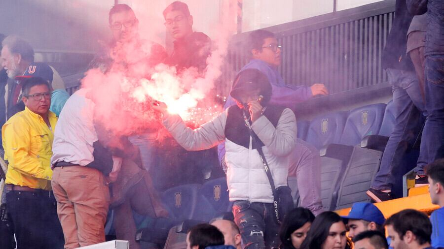 Incidentes en el Clásico Universitario