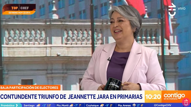 Jeannette Jara no descarta congelar su militancia en el PC tras triunfo en las primarias y apunta que “soy candidata de una coalición mucho más amplia”