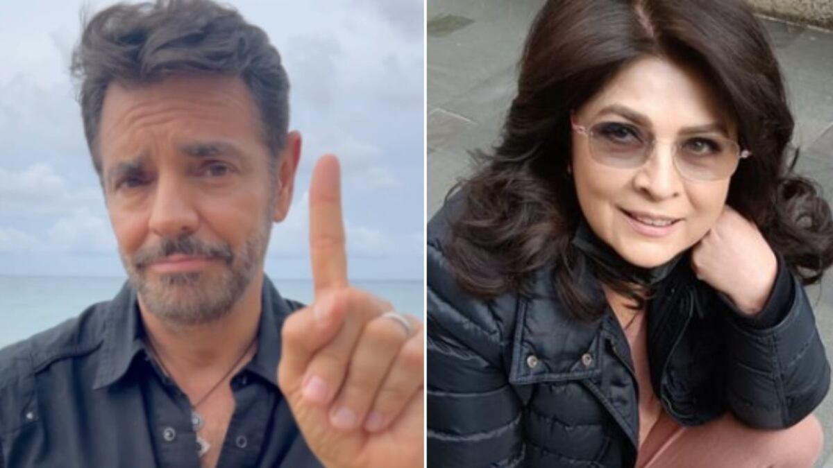 Victoria Ruffo y Eugenio Derbez burlas