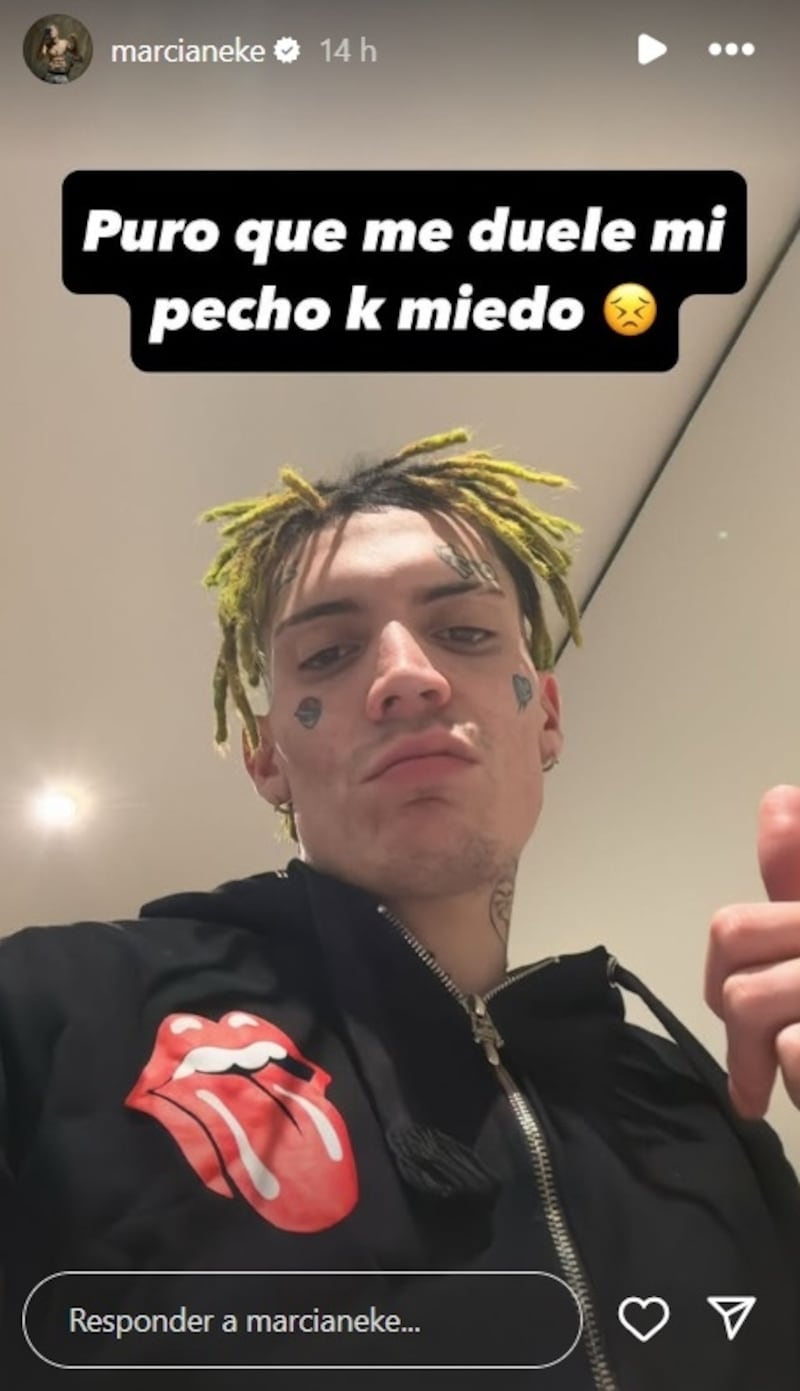 El artista urbano alertó esta semana a sus seguidores con una preocupante publicación en las historias de su cuenta oficial de Instagram.