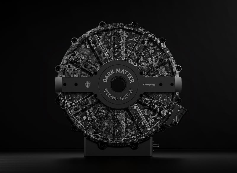 “Dark Matter”: el motor eléctrico de Koenigsegg