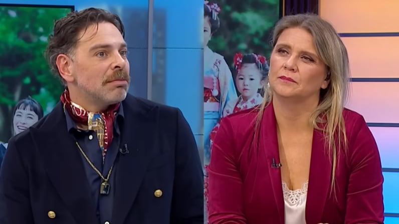 José Antonio Neme y Marianne SAchmidt | Captura: Mucho Gusto