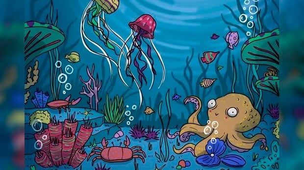 Encuentra el tesoro oculto.