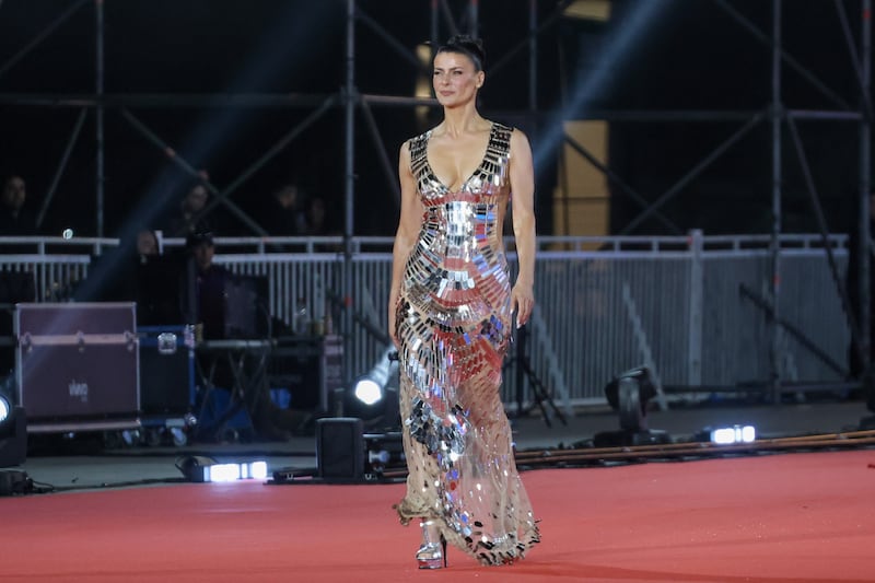 FESTIVAL VIÑA 2025 : Tonka Tomicic Gala del Festival Viña del Mar | 21 FEBRERO 2025/ VALPARAISO
Tonka Tomicic durante la Gala del Festival de Viña del Mar 2025, en el Sporting de Viña del Mar.
FOTO: SEBASTIANA RÍOS MORALES/AGENCIAUNO