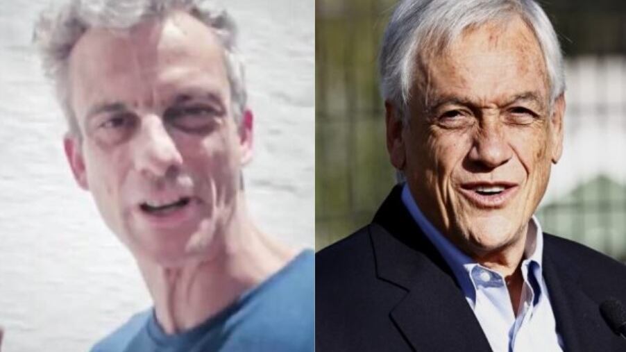 Pablo Schwarz y Sebastián Piñera