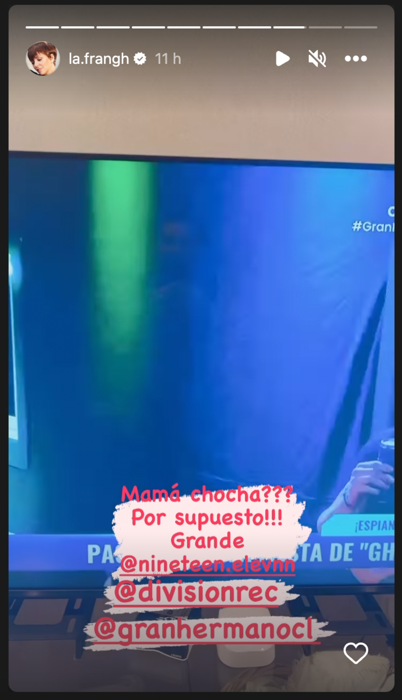 Historia de Fran García-Huidobro | Fuente: Instagram