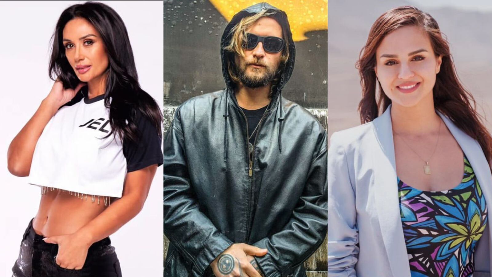 Pamela Díaz, Jean-Philippe Cretton y Kathy San Martín