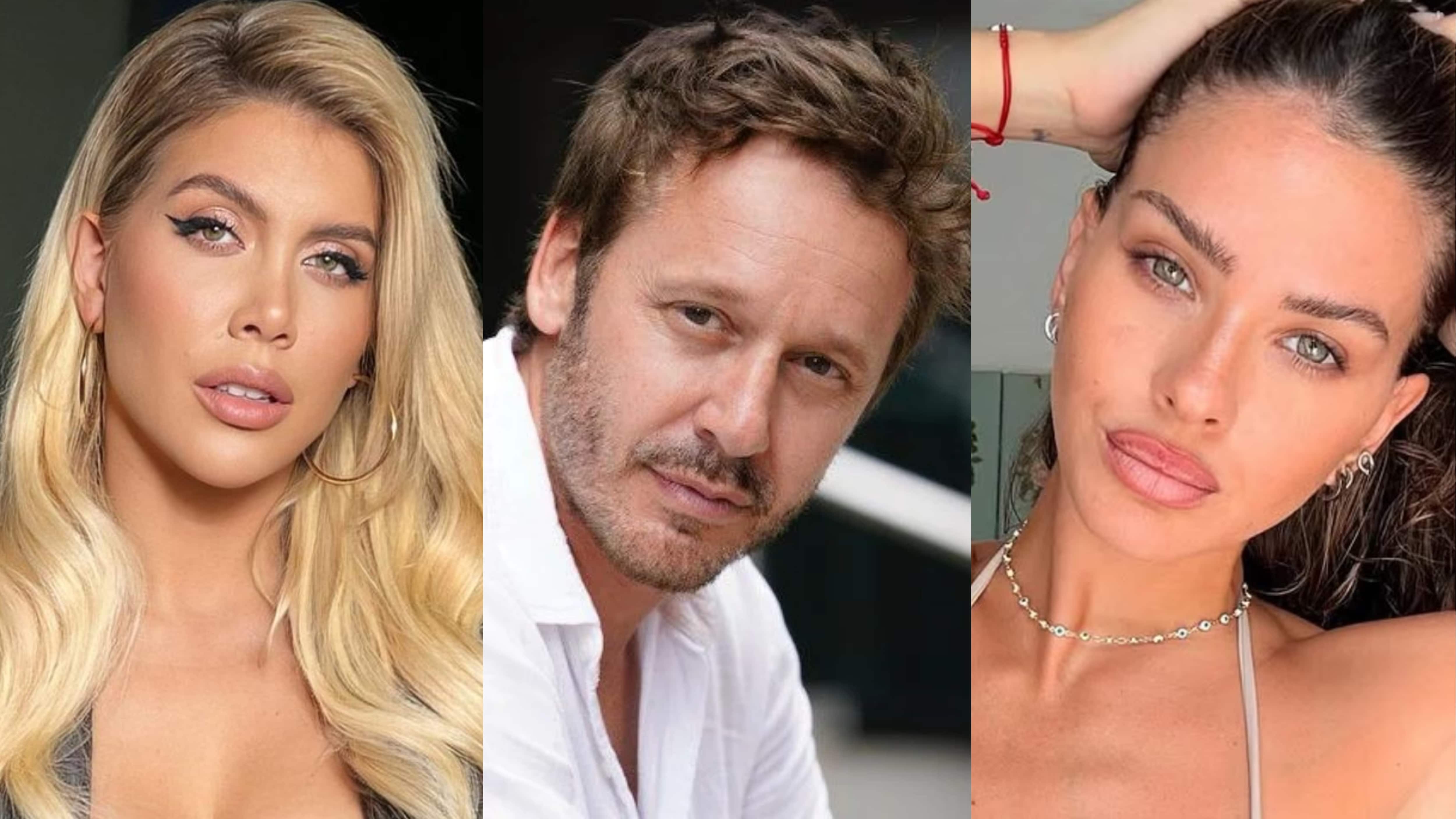 Wanda Nara, Benjamín Vicuña y Eugenia "China" Suárez