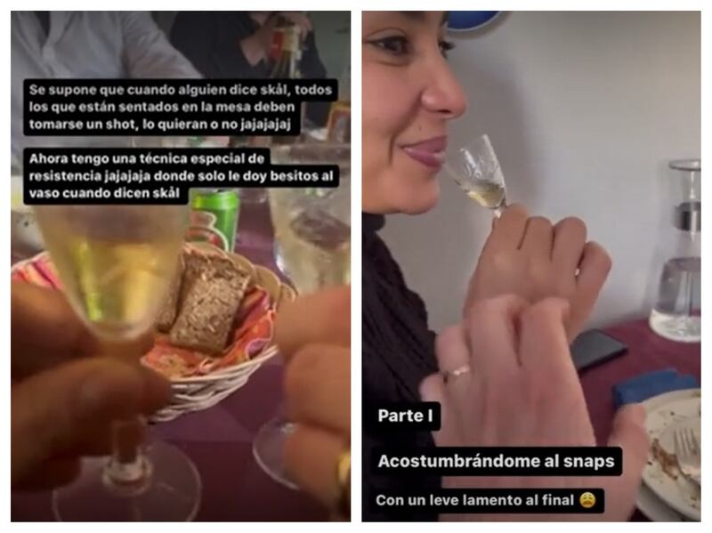 La exparticipante de Yingo explicó la costumbre que tienen en Dinamarca para celebrar en Navidad.