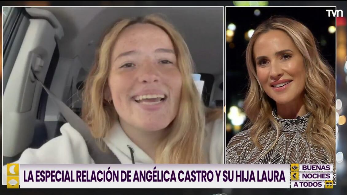 Angélica Castro y Laura de la Fuente | Captura: TVN