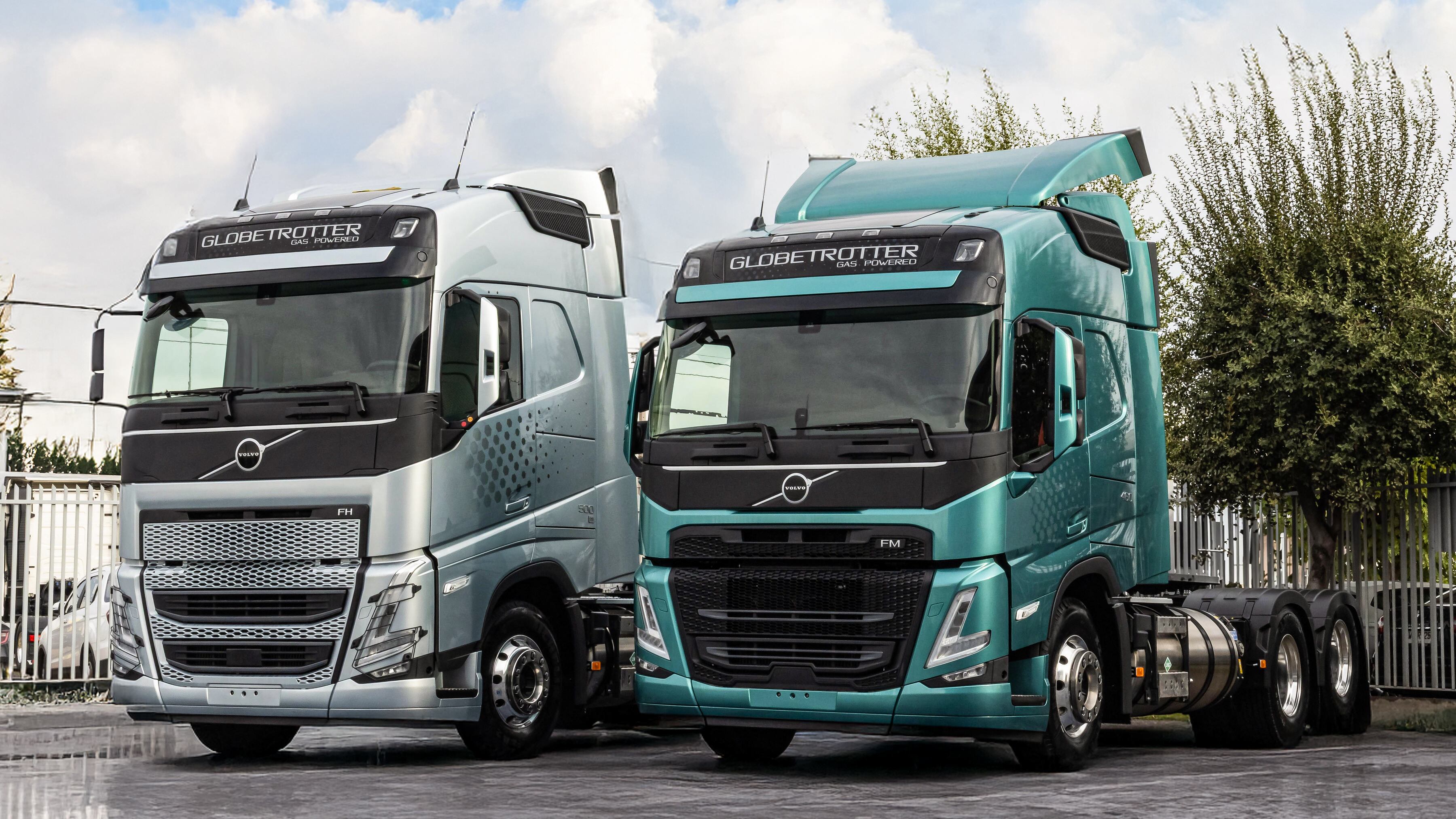 Volvo Trucks presenta en Chile los nuevos FH y FM Gas Powered