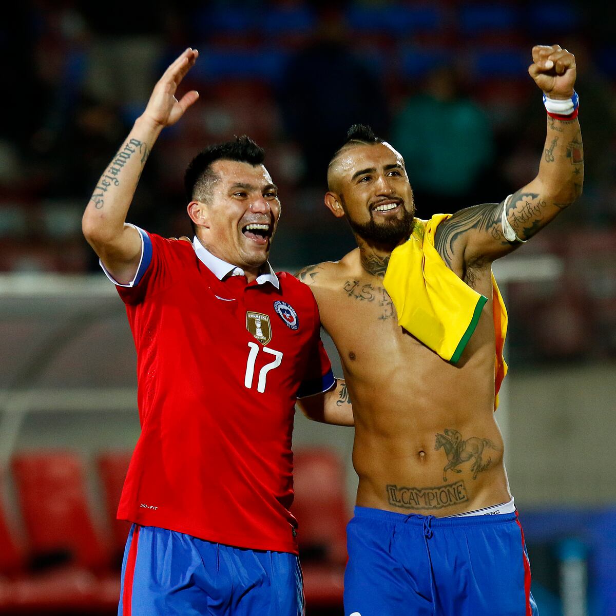 Arturo Vidal agradece gesto de Gary Medel antes de crucial duelo en Copa Libertadores Arturo Vidal agradece gesto de Gary Medel antes de crucial duelo en Copa Libertadores
