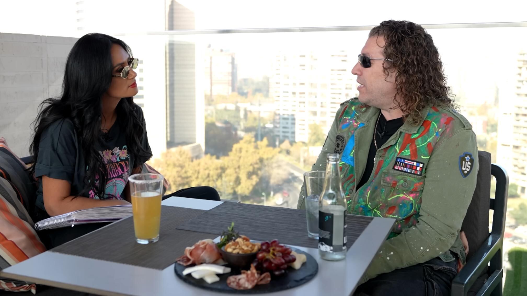 Pamela Díaz y Leo Rey