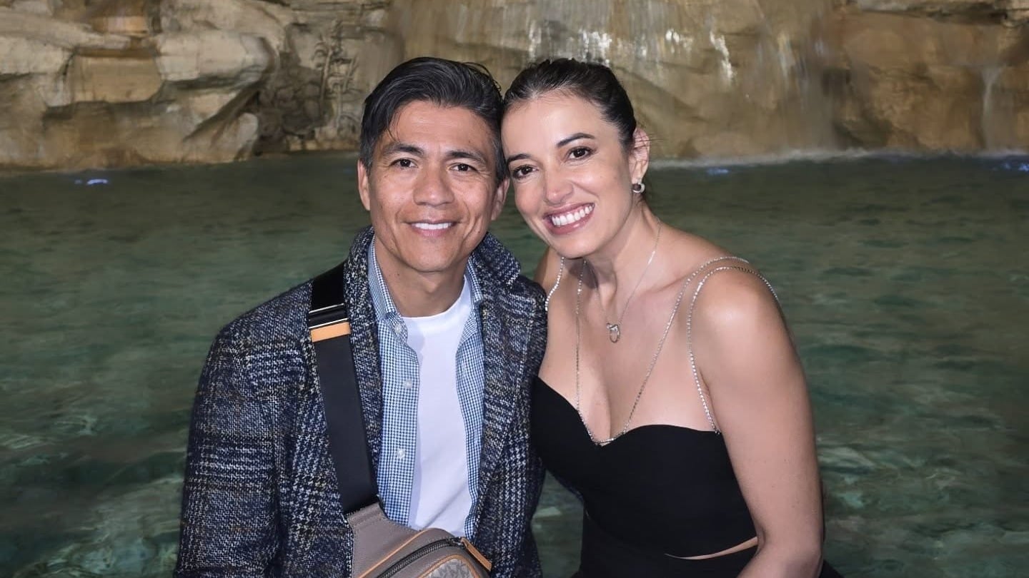 Américo y Yamila Reyna están de vacaciones en Europa