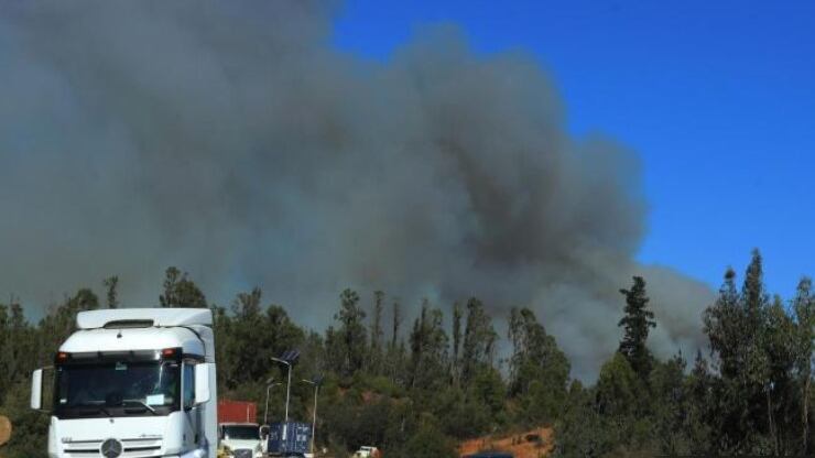 Incendio en Valparaíso