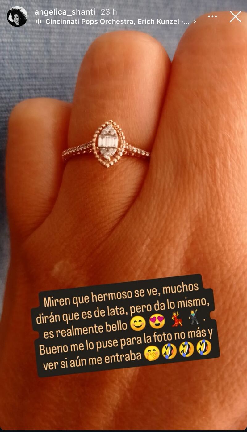 Historia de Angélica Sepúlveda | Fuente: Instagram @angelica_shanti