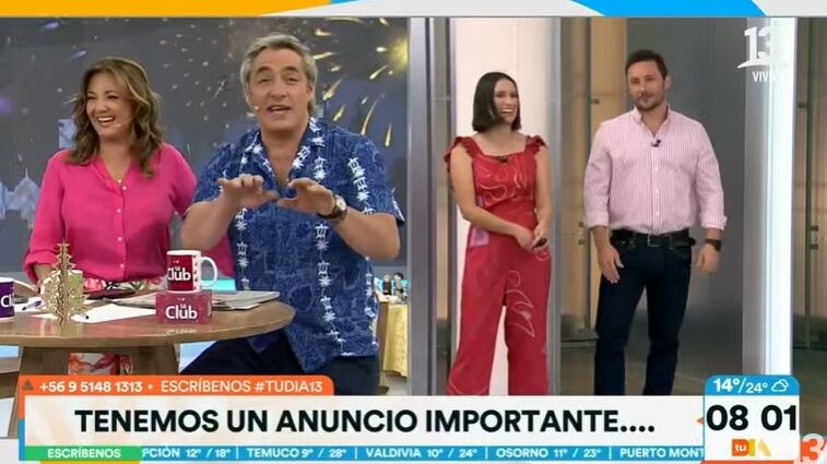 El conductor del matinal sorprendió al anunciar su nuevo trabajo dentro del canal privado.