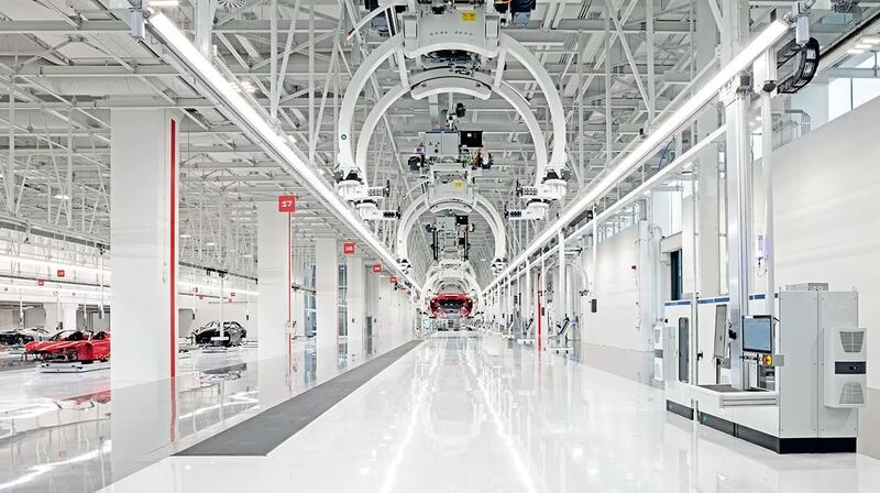 Nuevo e-Building de Ferrari