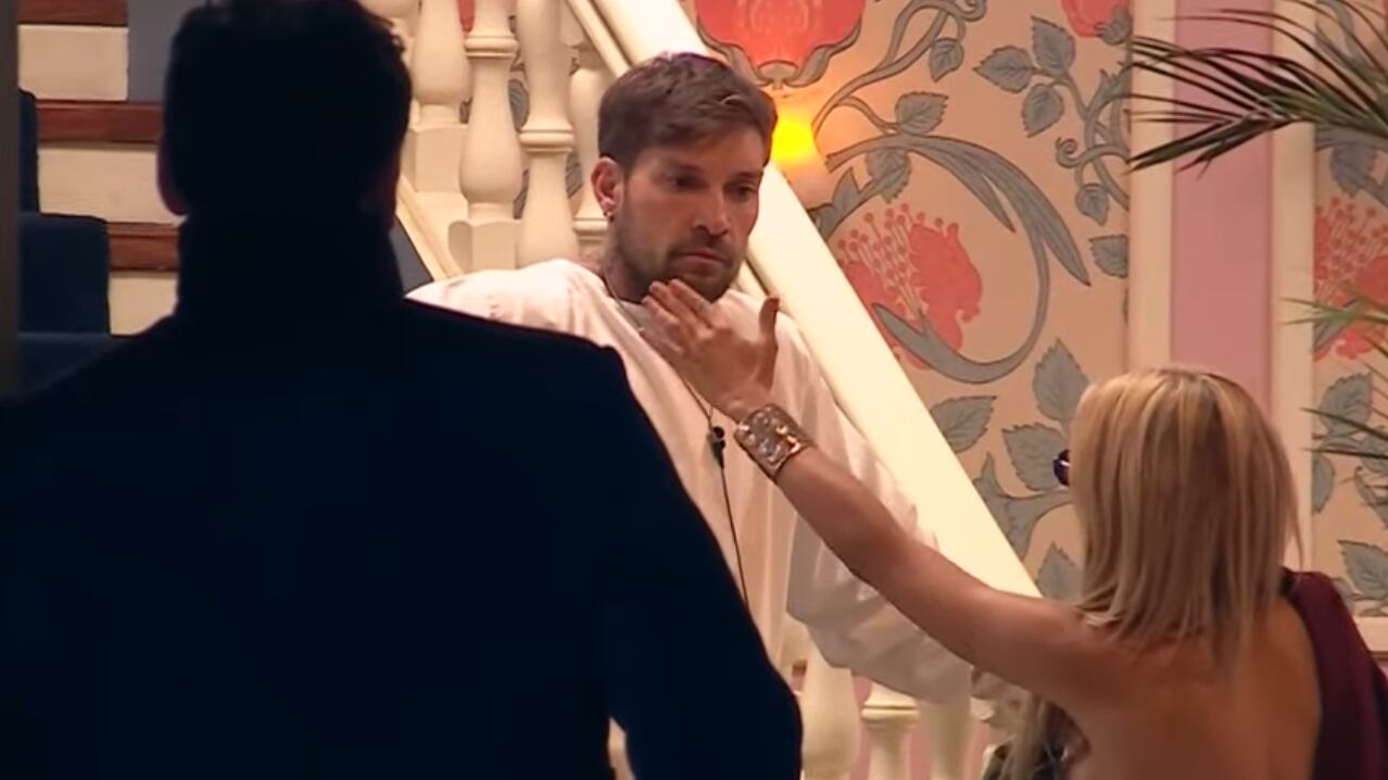 Pelea Oriana Marzolli con Luis Mateucci