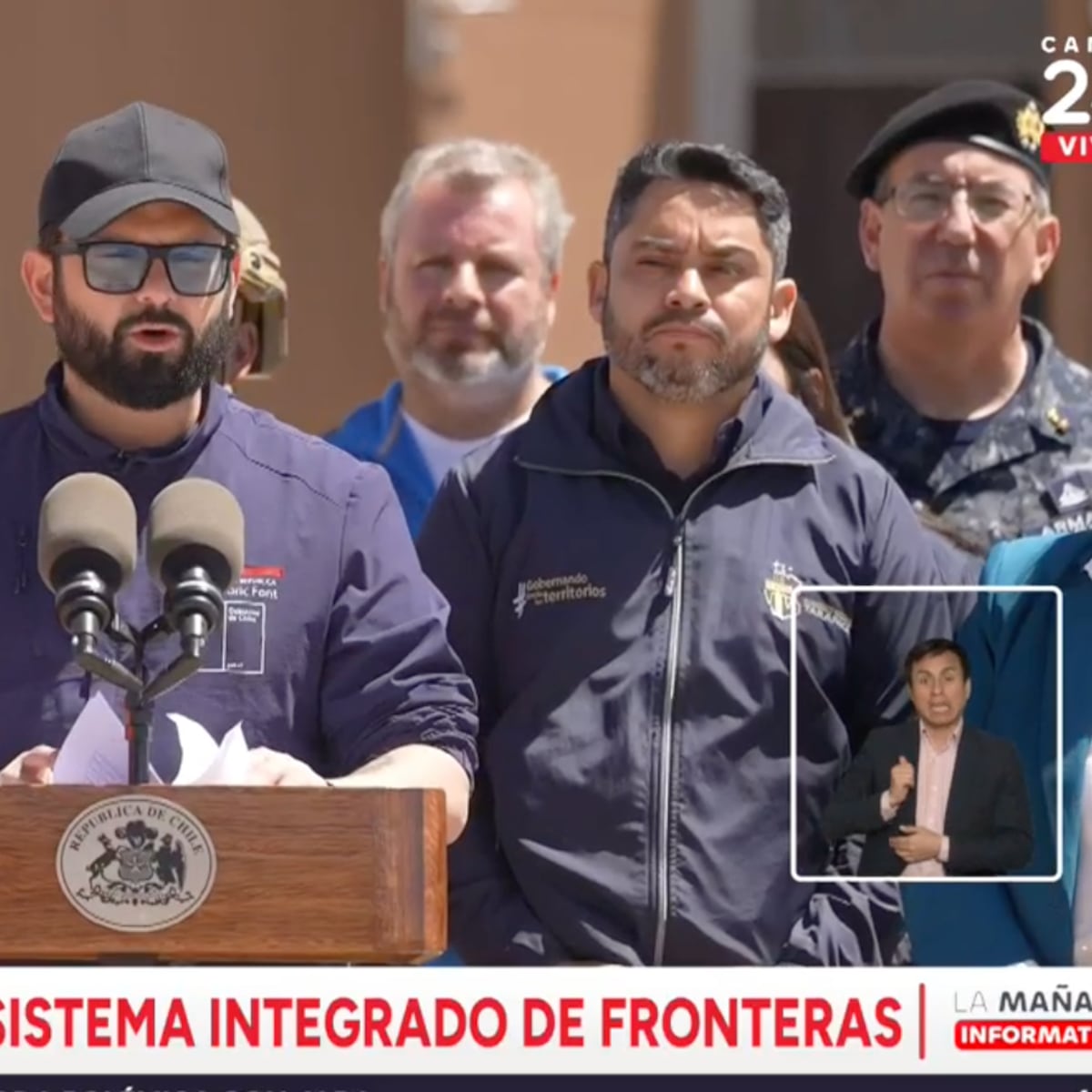 Presidente Boric defiende despliegue estatal en Colchane Presidente Boric defiende despliegue estatal en Colchane