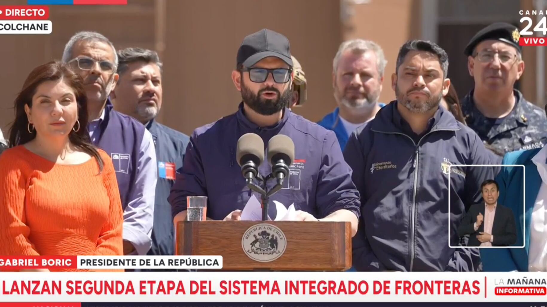 Presidente Boric lanza segunda etapa del Plan Integrado de Fronteras en Colchane