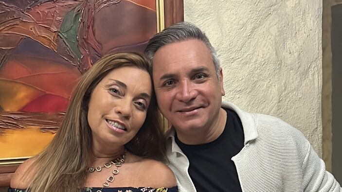 Luis Jara y su esposa | Instagram