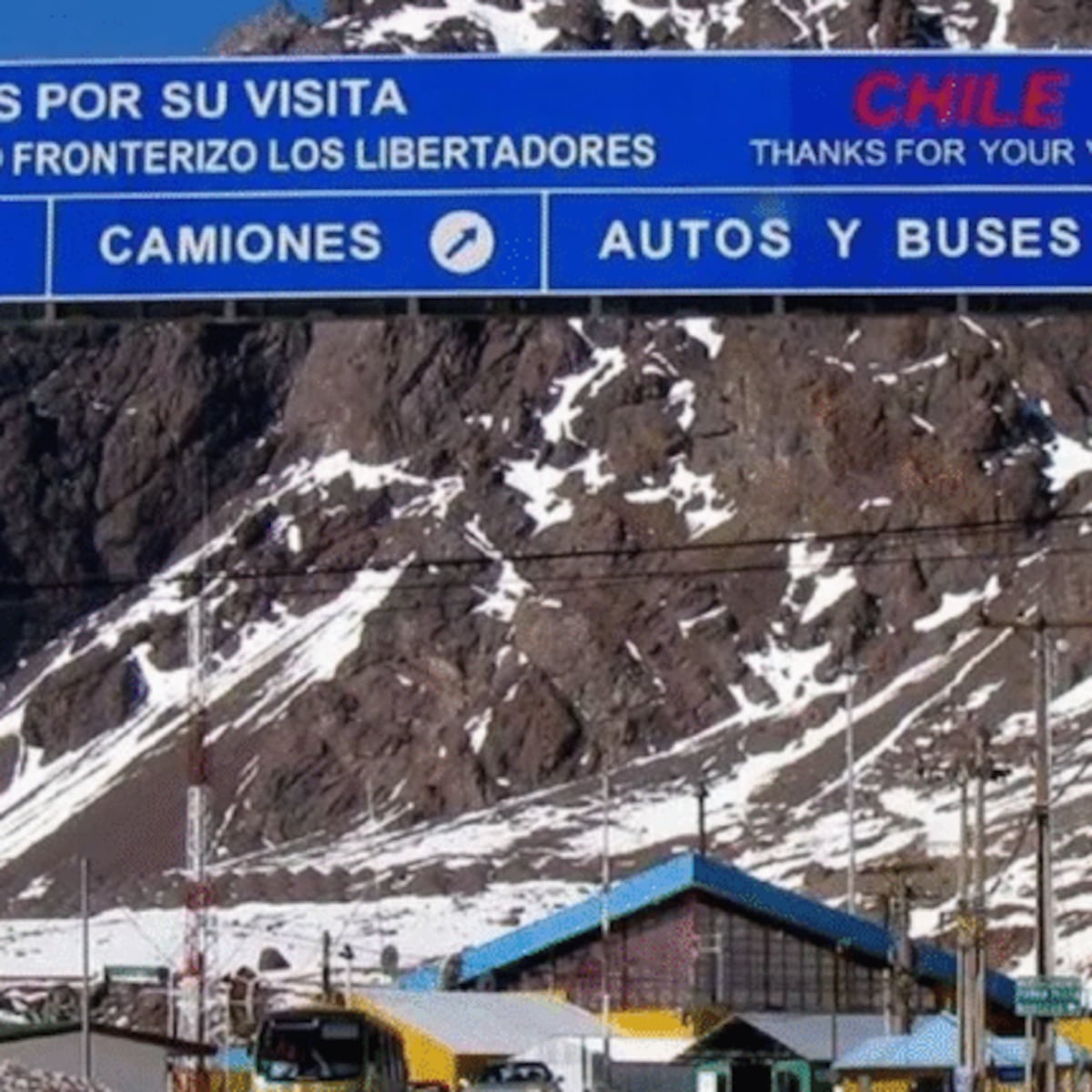 Cierran paso Los Libertadores por condiciones climáticas Cierran paso Los Libertadores por condiciones climáticas