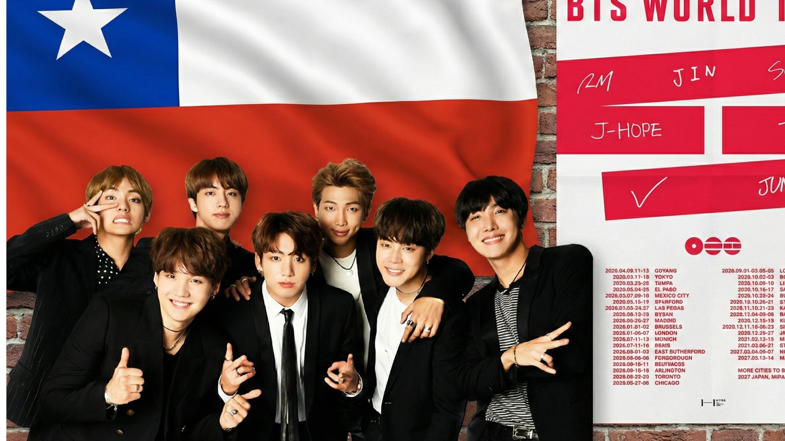 BTS prepara uno de los shows más grandes que se hayan realizado en Chile en los últimos años.