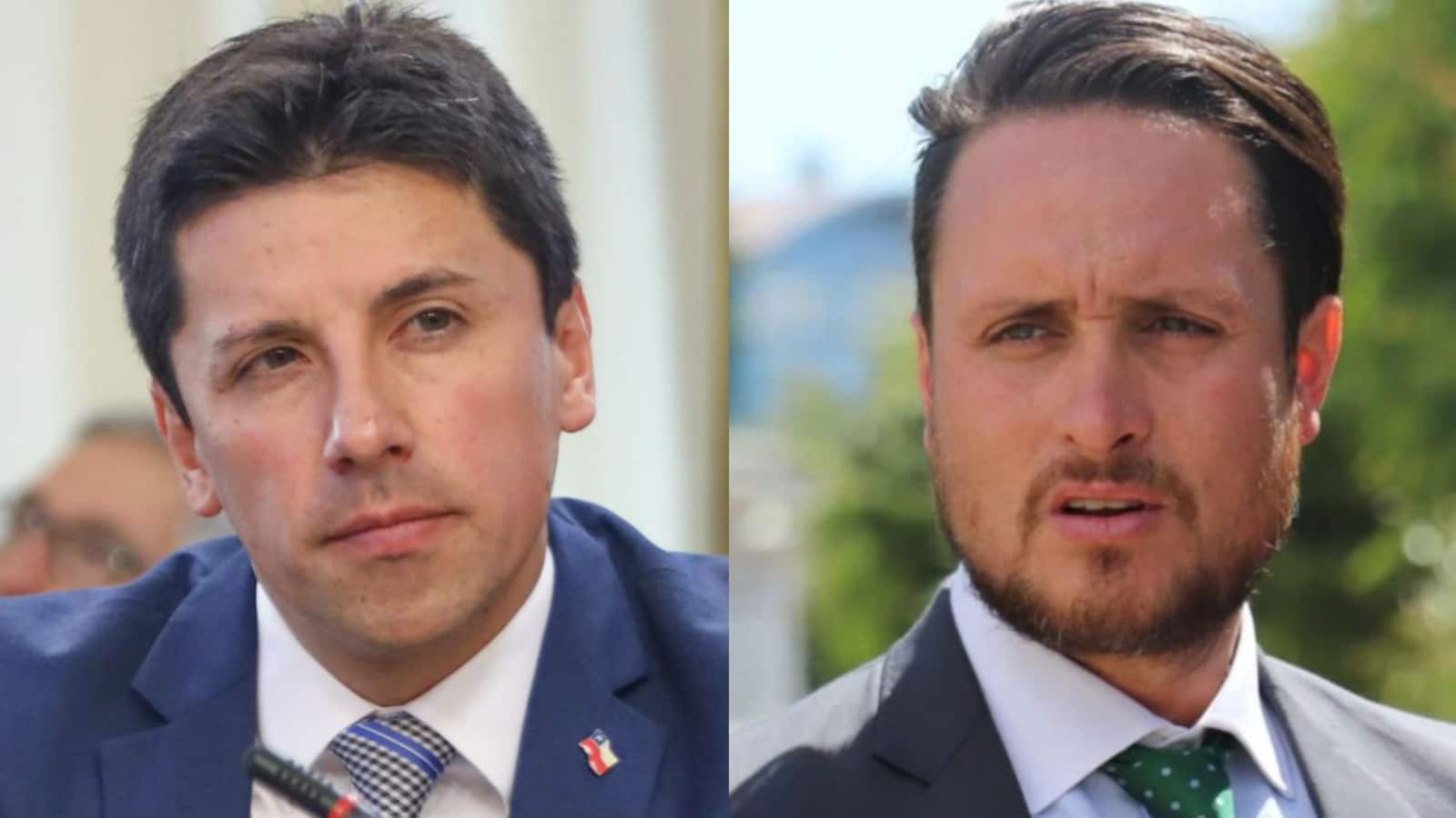 Diputado Mauro González y alcalde de Puerto Montt, Rodrigo Wainraihgt