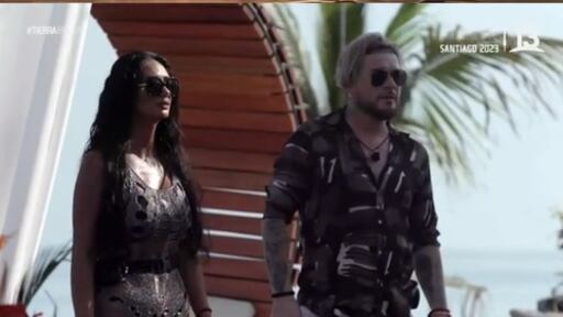 Pamela Díaz y Junior Playboy en "Tierra Brava"