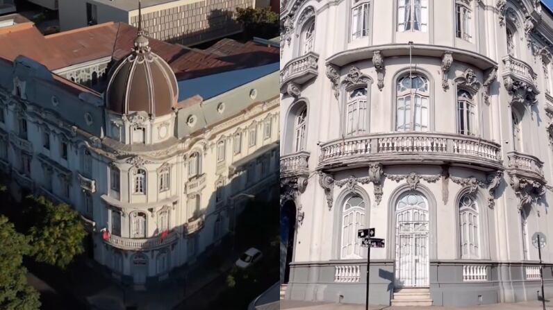 Palacio Larraín | Fuente: Instagram @palaciolarrain