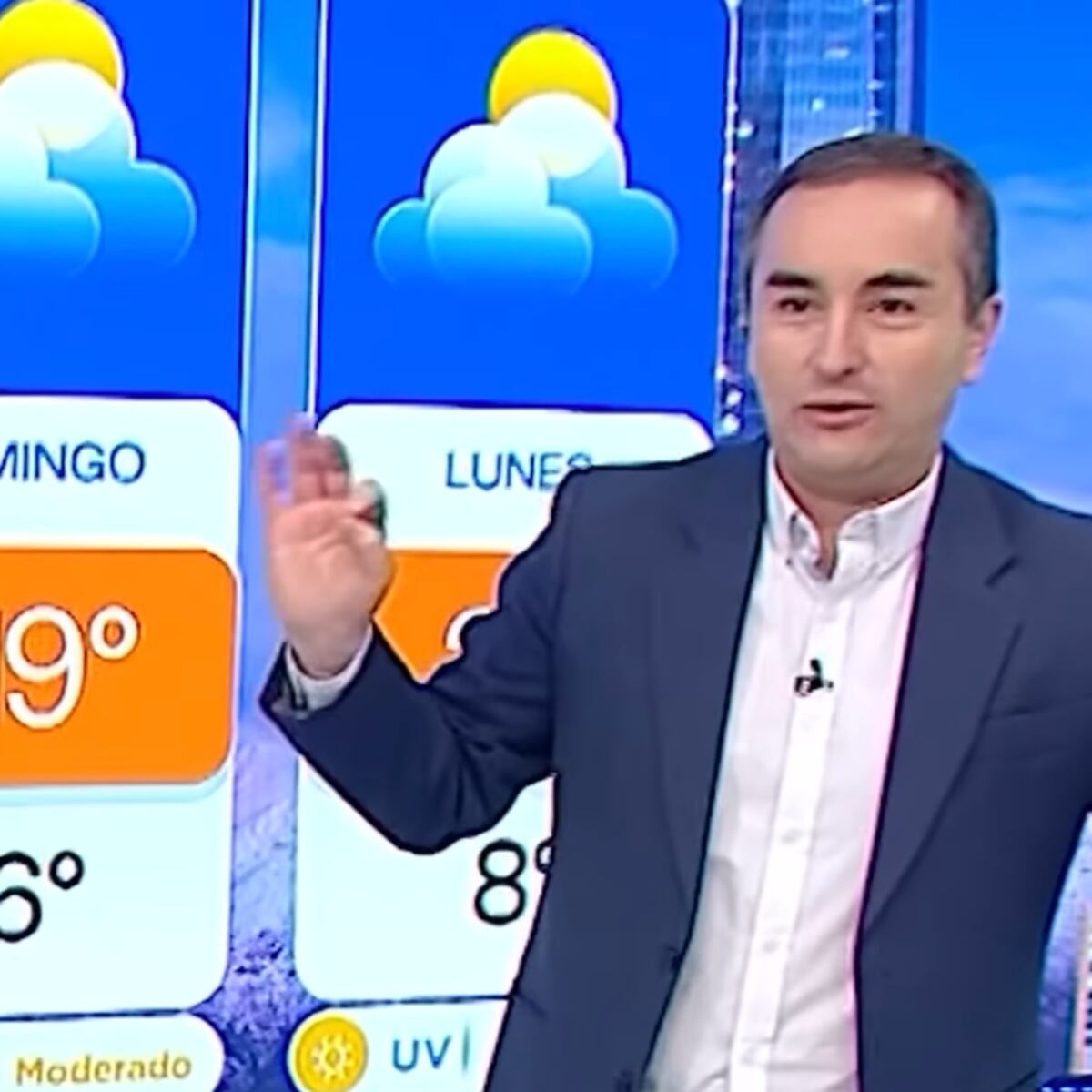 Alejandro Sepúlveda pronostica buen tiempo para Fiestas Patrias en Santiago Alejandro Sepúlveda pronostica buen tiempo para Fiestas Patrias en Santiago