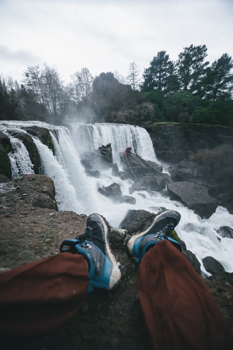Cascada 3 Saltos del Laja, Foto: Benjamín Valdivia