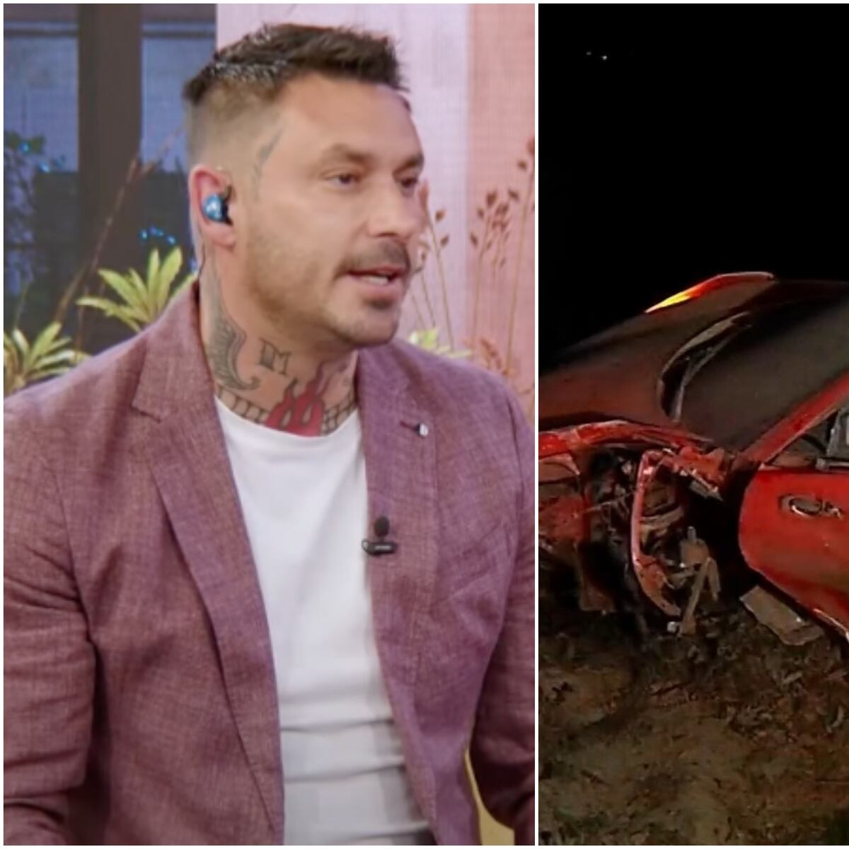 Mauricio Pinilla revela detalles del accidente de Ferrari de Arturo Vidal Mauricio Pinilla revela detalles del accidente de Ferrari de Arturo Vidal