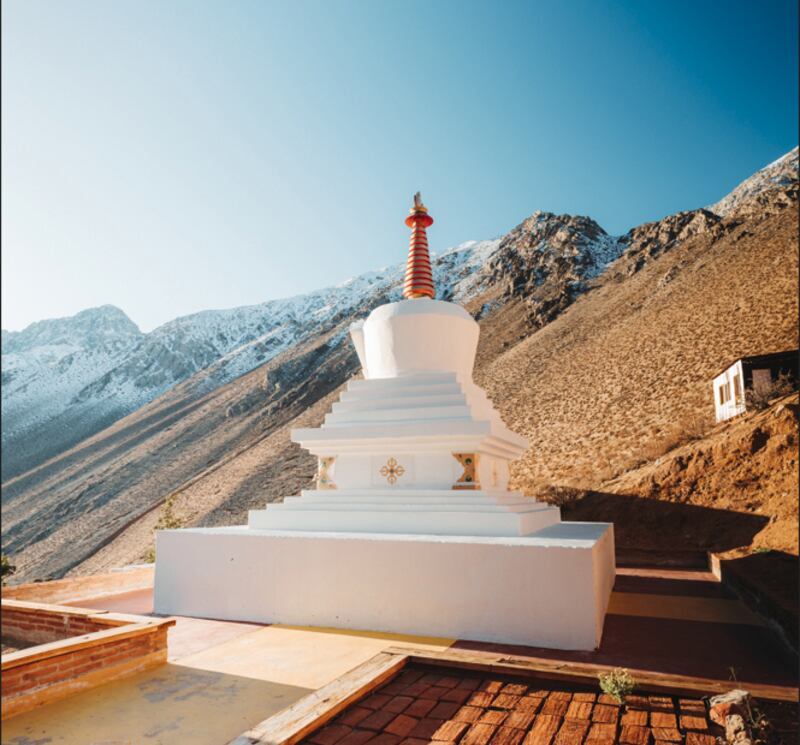 Estupa de la Iluminación, Valle del Elqui. Región de Coquimbo.