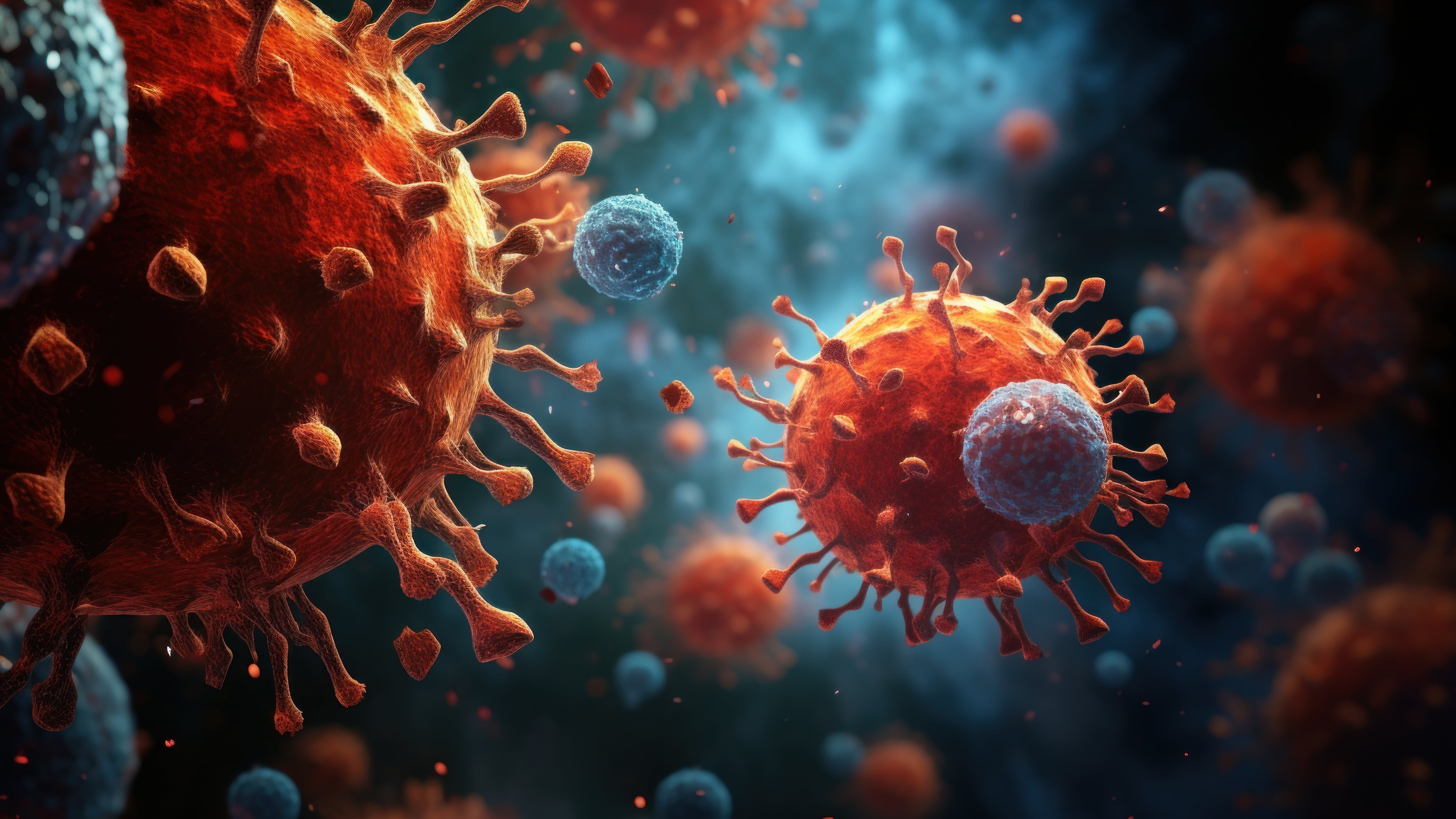 Un estudio reveló que los virus y las bacterias se comportan y evolucionan de manera muy diferente en el espacio en comparación con la Tierra. Foto: Freepik.