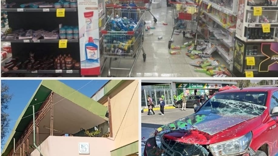 Temblor 6,4 Región de Atacama. (X)
